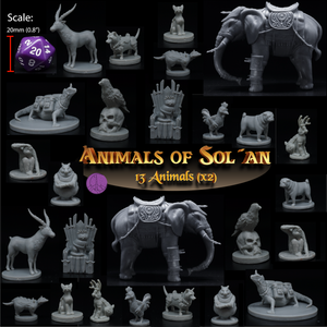 Animal Companions - 13 Minis Set