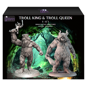 Troll King & Troll Queen Set