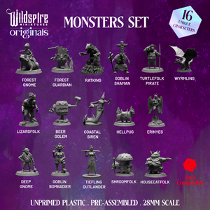 Monsters - 16 Minis Set