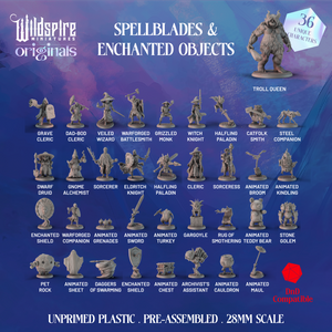 Spellblades, Enchanted Objects & Troll Queen Set