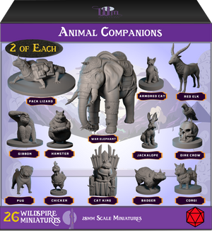 Animal Companions - 26 Minis Set