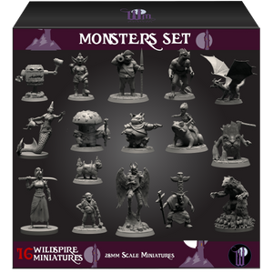 Monsters - 16 Minis Set