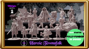Heroic Townsfolk - 29 Minis Set