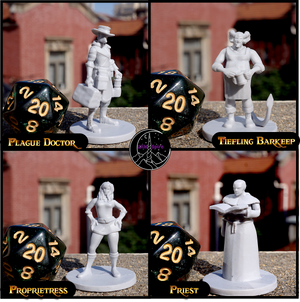 Heroic Townsfolk - 18 Minis Set