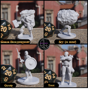 Heroic Townsfolk - 18 Minis Set