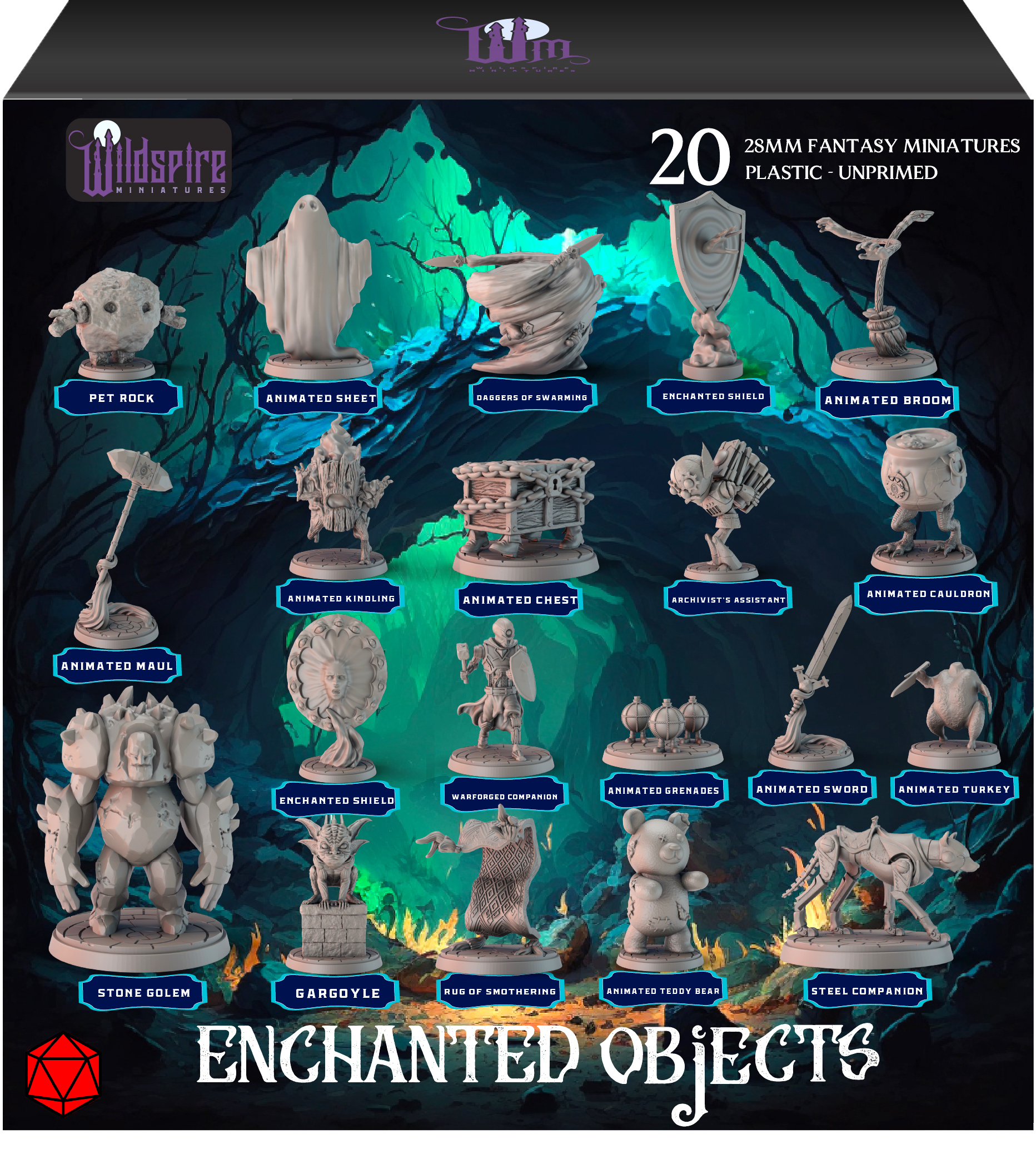 Enchanted Objects - Animated Objects Set