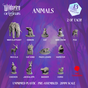 Animal Companions - 26 Minis Set