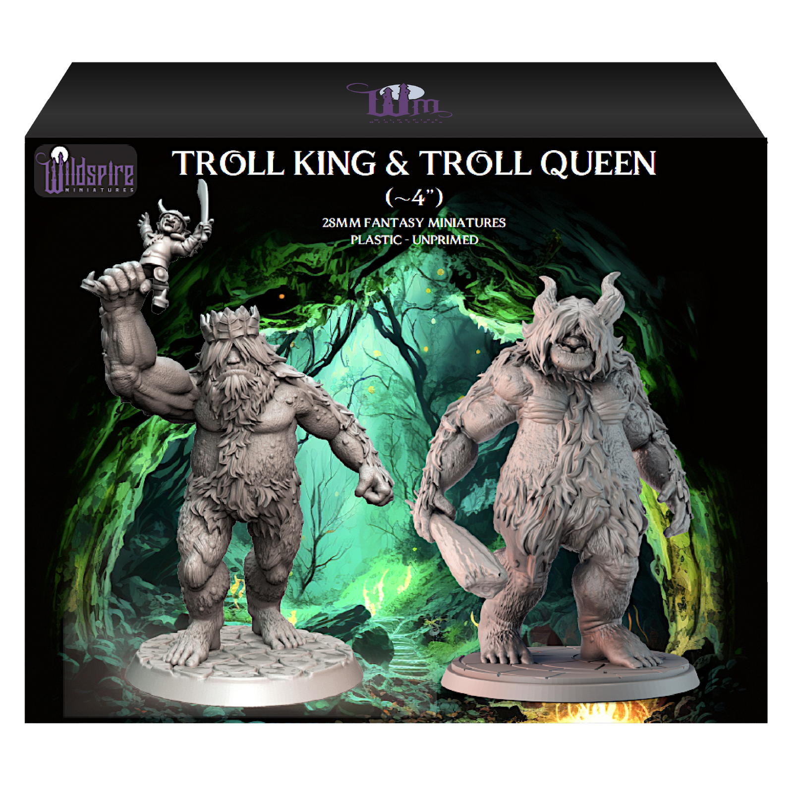 Troll King & Troll Queen Set