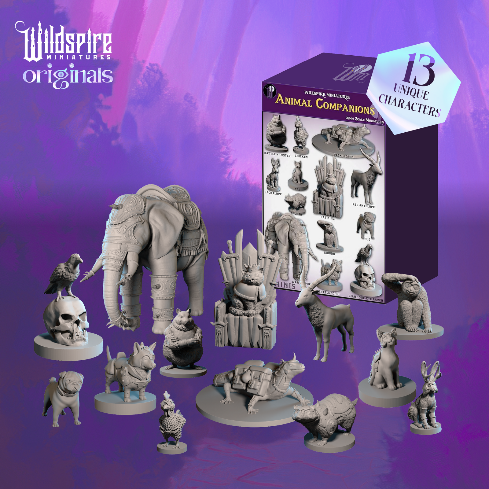 Animal Companions - 13 Minis Set