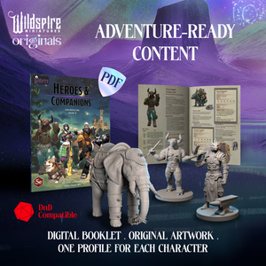 Heroes, Animals & Troll King Set