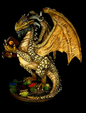 Bookish Dragon (Huge-size)