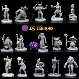 Heroes, Animal Companions, and Troll King Set